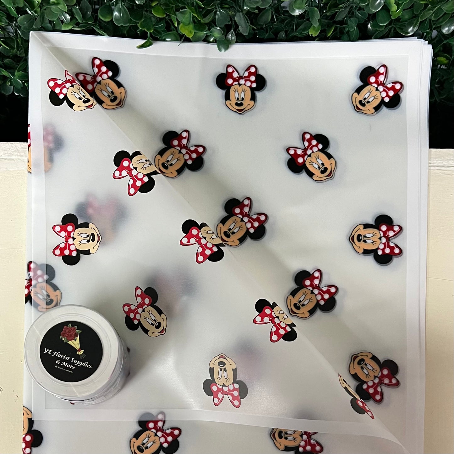 Minnië Möuse Translucent Wrapping Paper