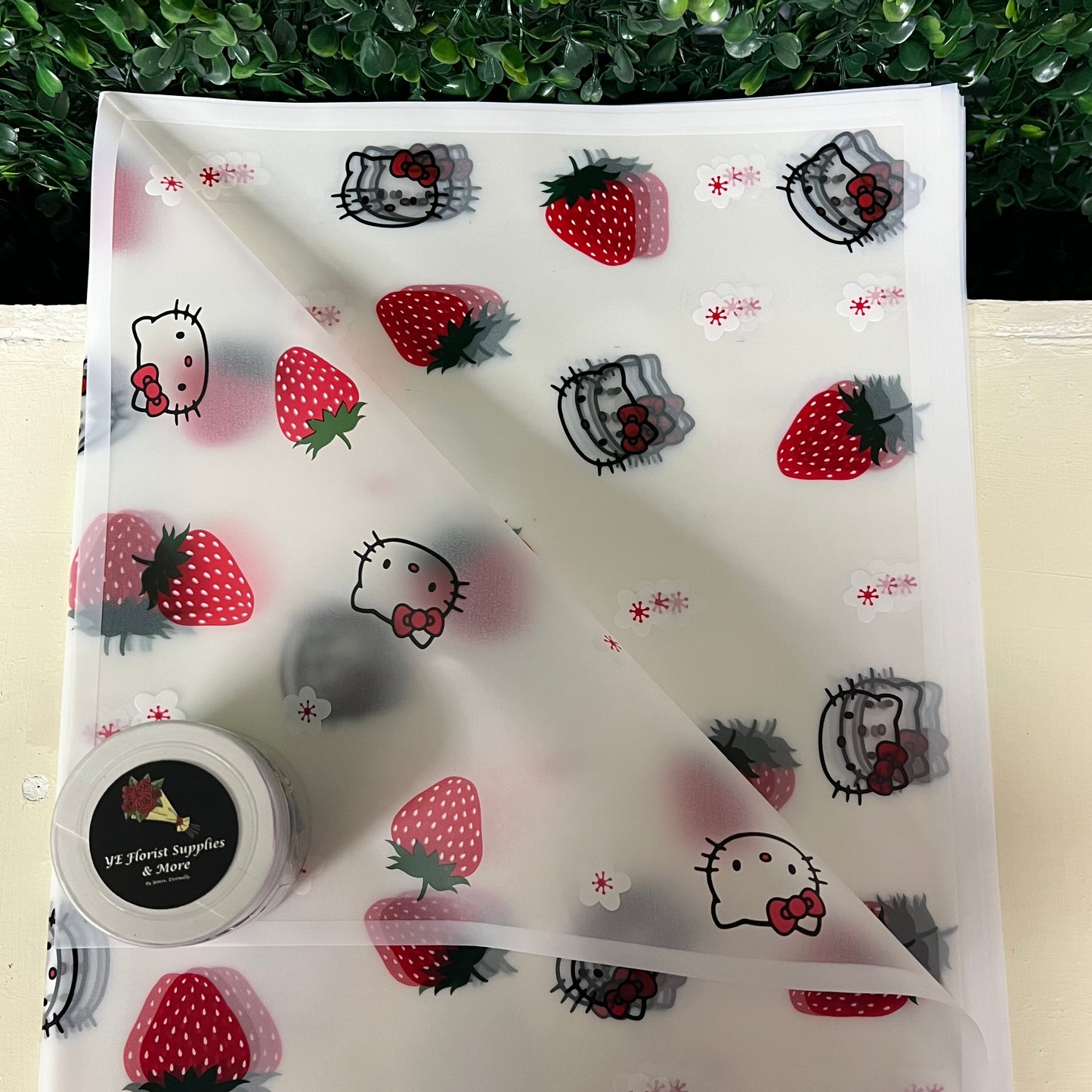 HK Fresita Translucent Wrapping Paper