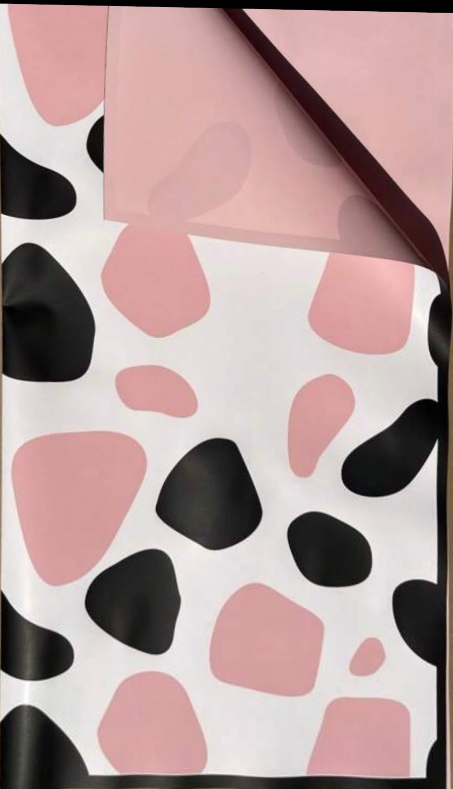 Cow Print Wrapping Paper