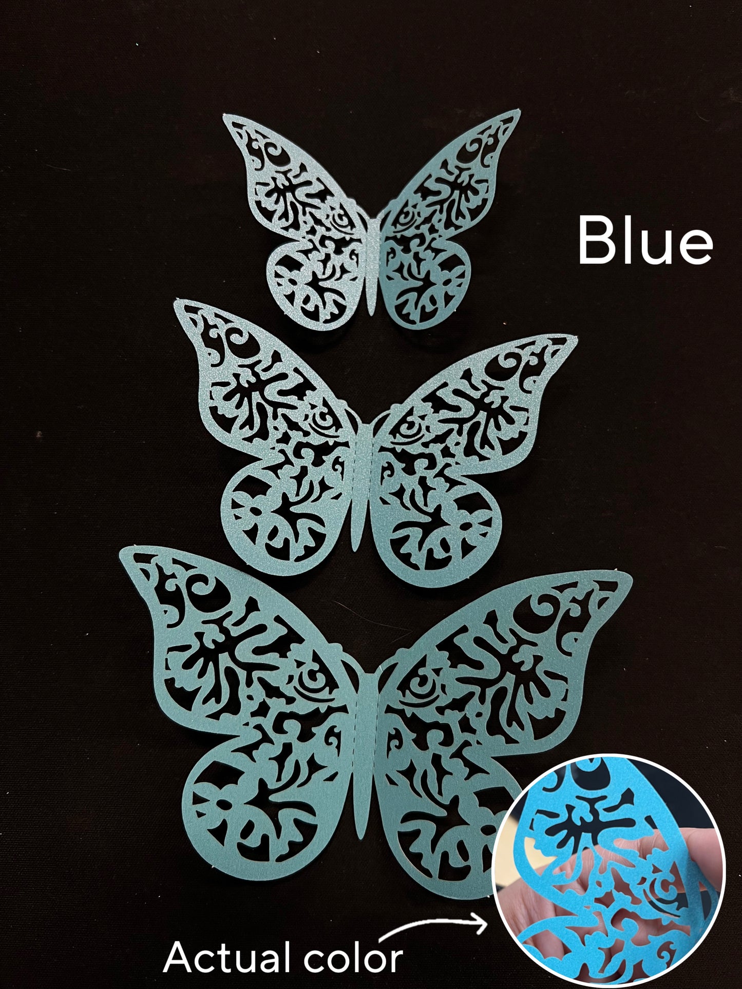 3D Butterfly Decorations