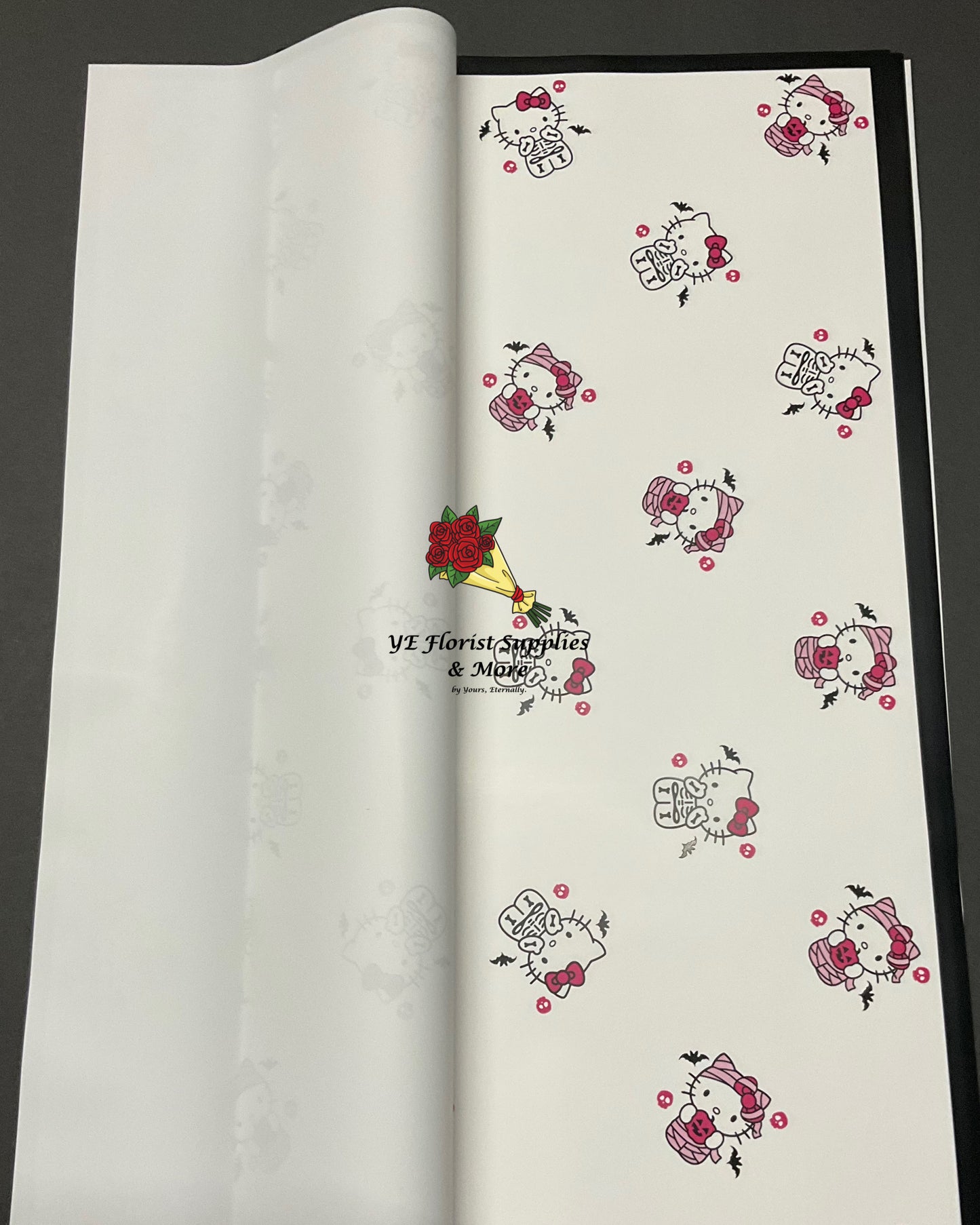 HK Halloween Solid Wrapping Paper