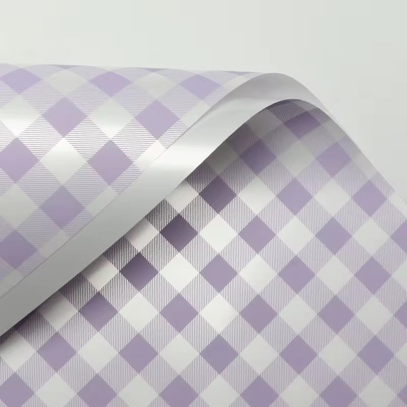 Gingham Plaid Wrapping Paper
