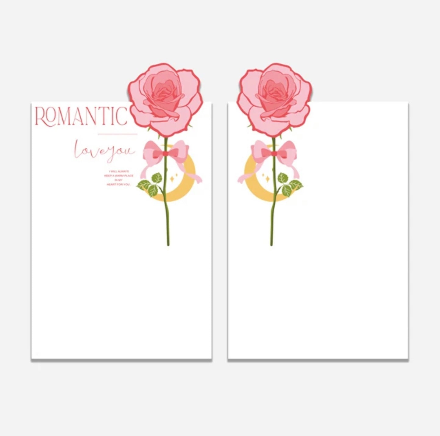 Love & Romantic Flower Wrapping Paper