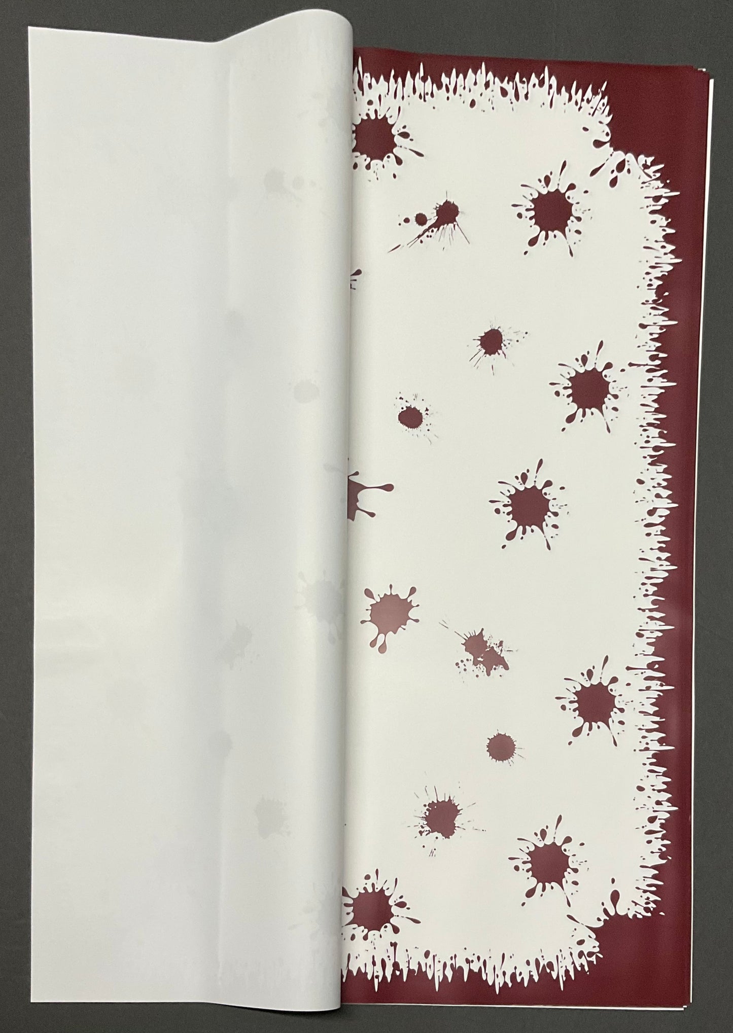 Blood Splatter Wrapping Paper