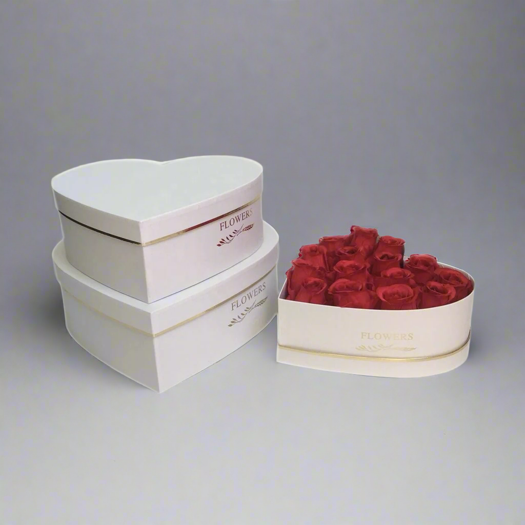 3-Piece Heart Shaped Box