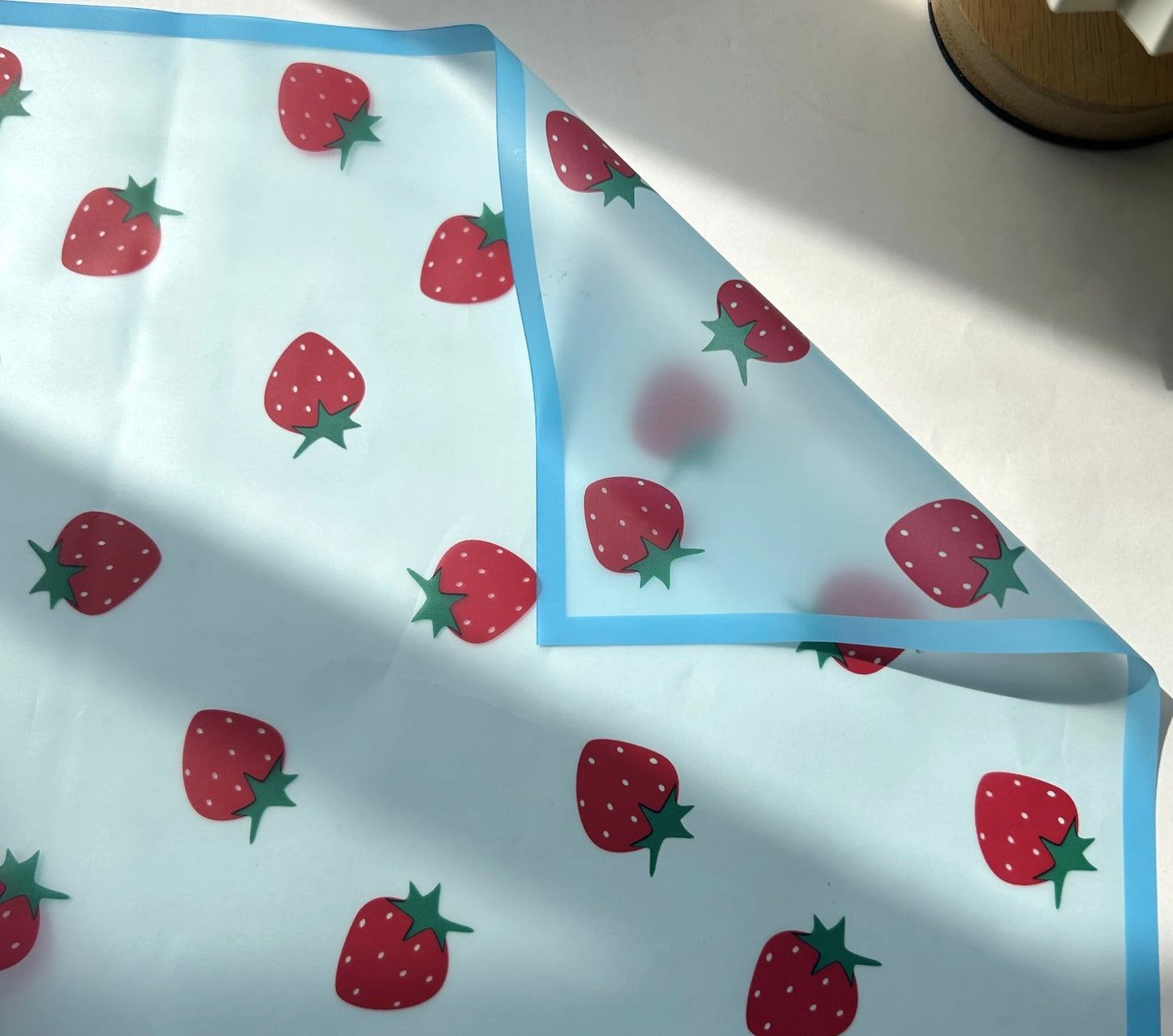 Strawberry Print Wrapping Paper
