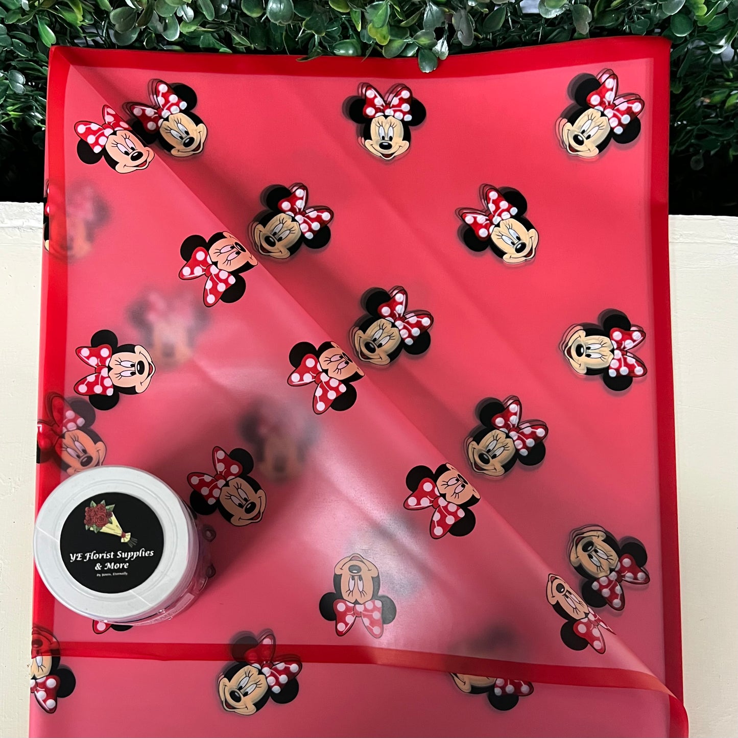 Minnië Möuse Translucent Wrapping Paper