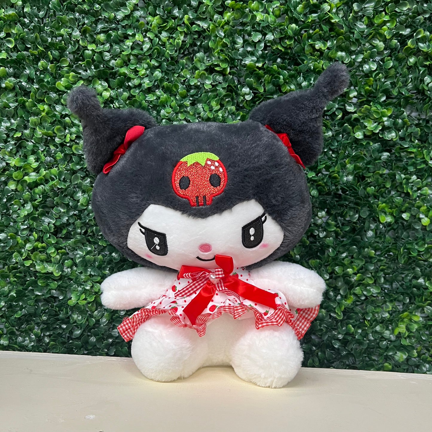 Kuromi Strawberry Dress Plush