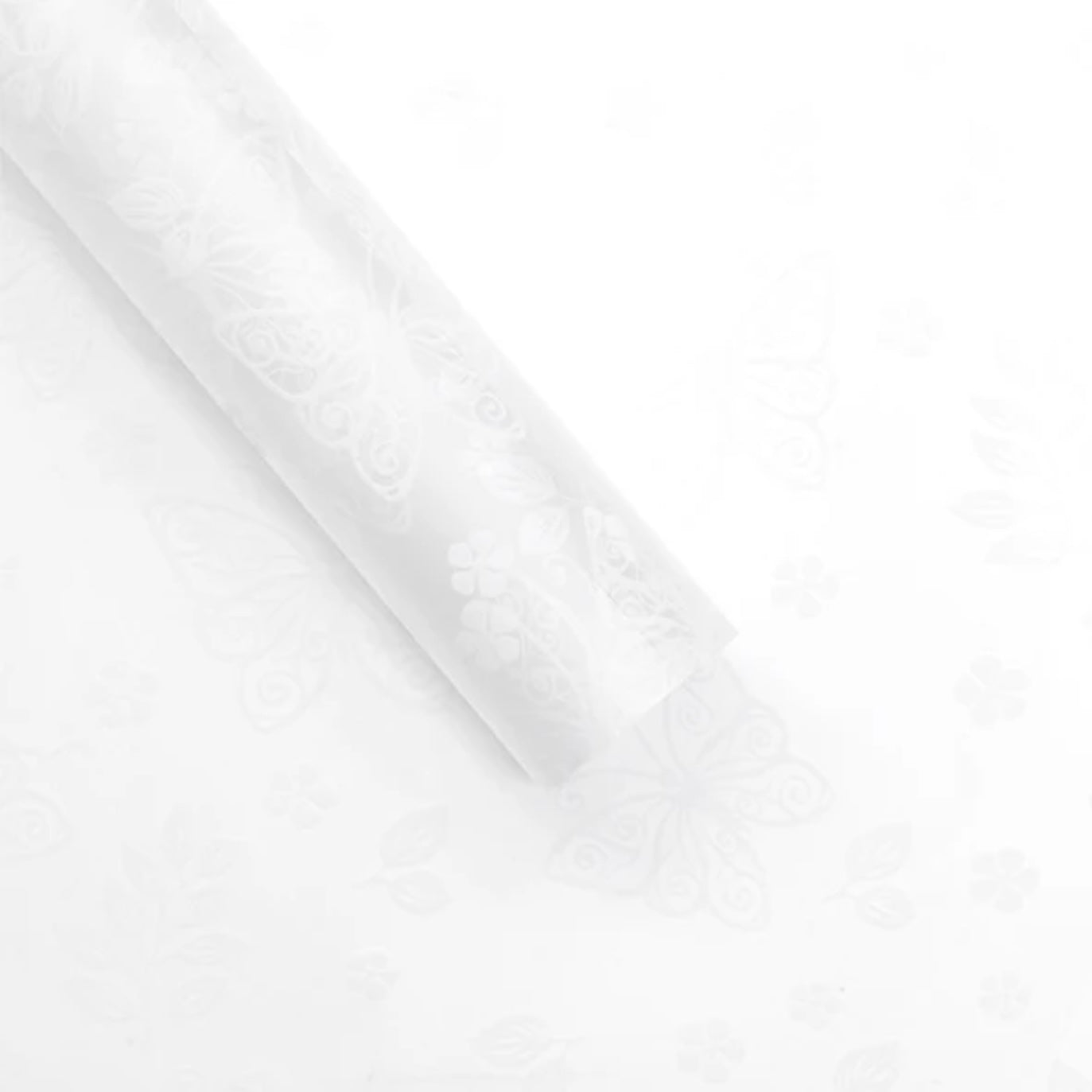 Butterfly Print Translucent Wrapping Paper