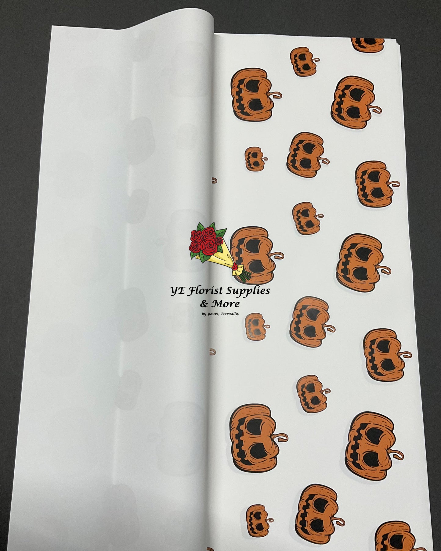 Jack-o’-lantern Wrapping Paper