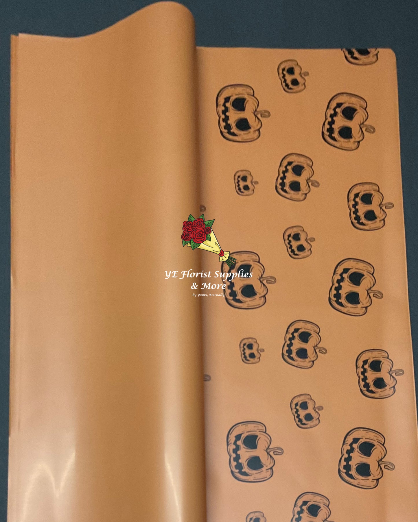 Jack-o’-lantern Wrapping Paper