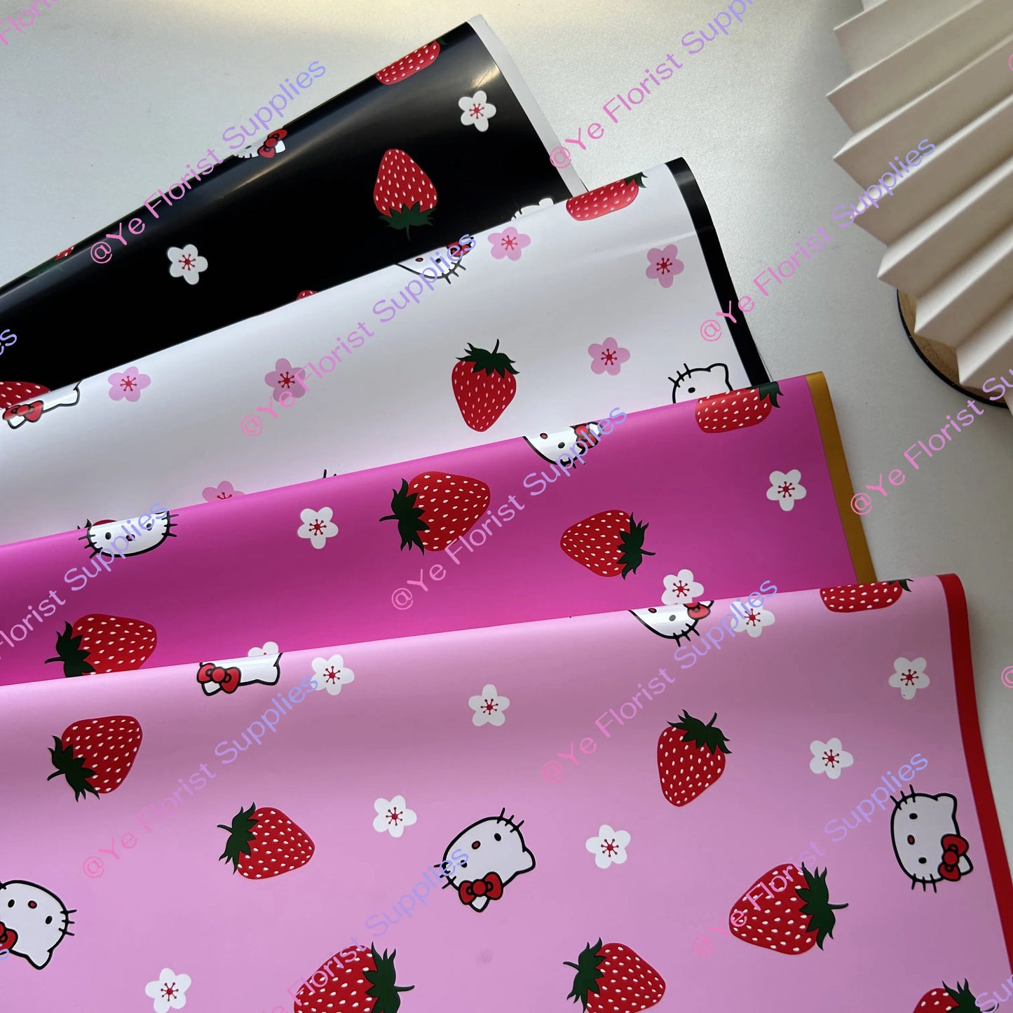 HK Fresita Solid Wrapping Paper