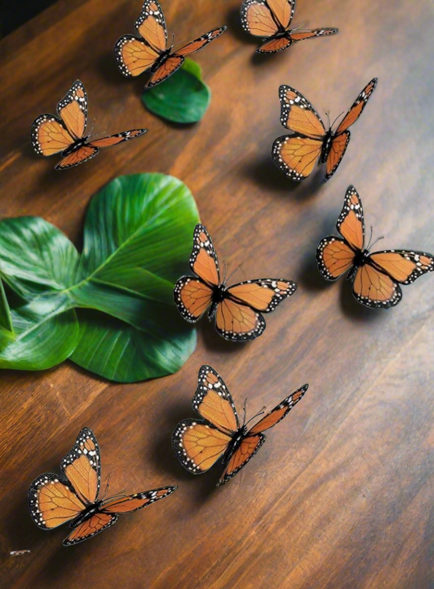 3D Monarch Butterfly Decoration