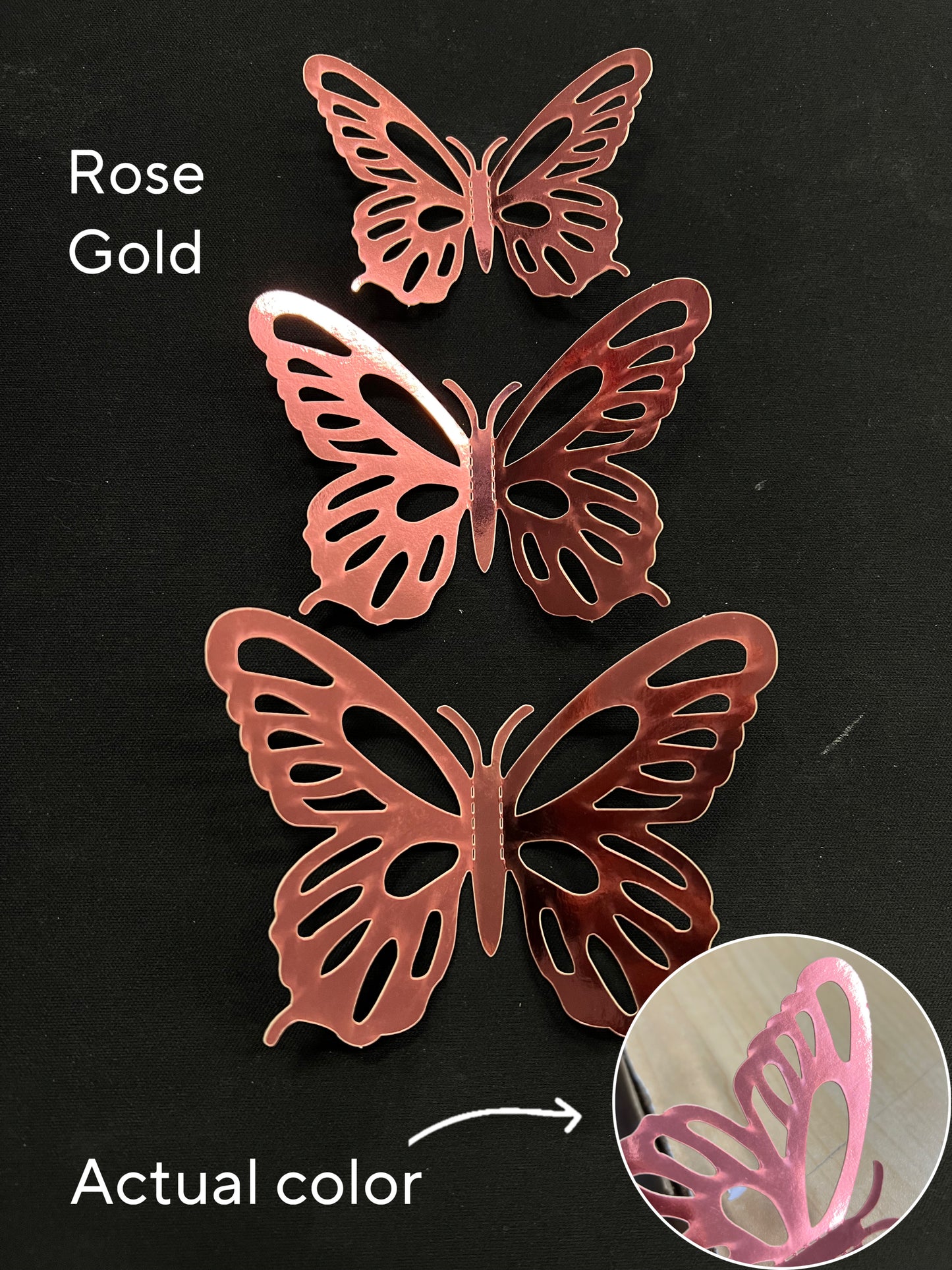 3D Butterfly Decorations