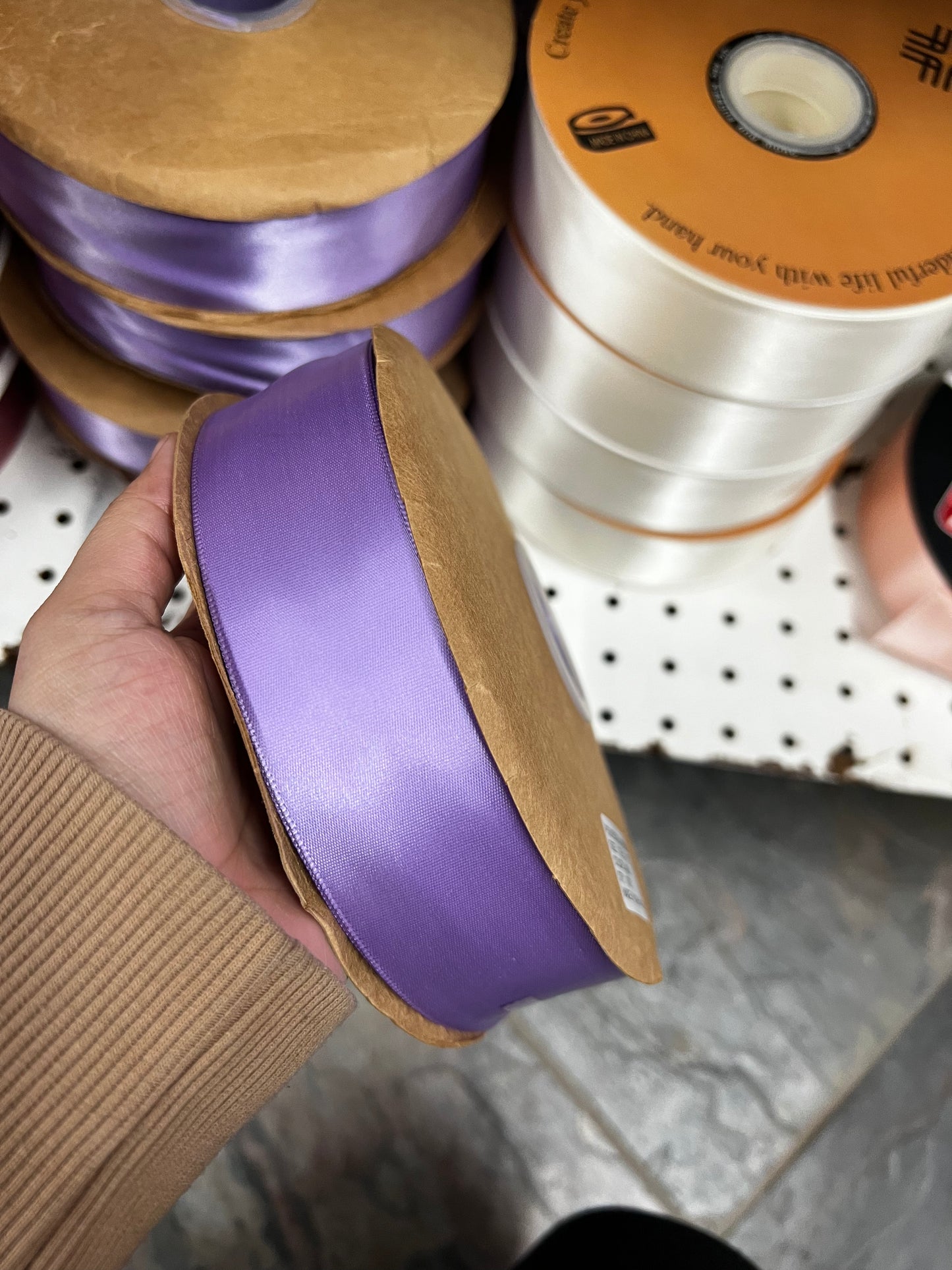 Satin Ribbon 100 Yards, Single Face