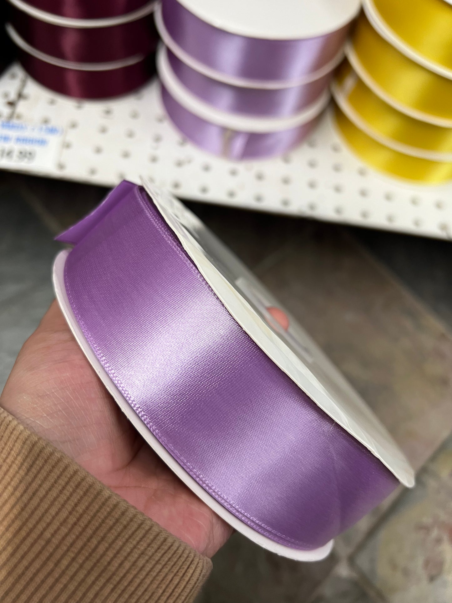 Satin Ribbon 100 Yards, Single Face