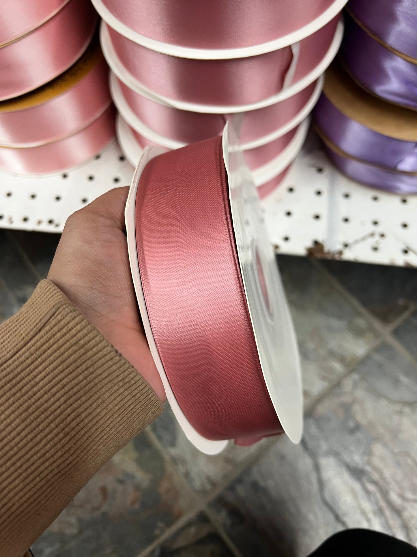 Satin Ribbon 100 Yards, Single Face