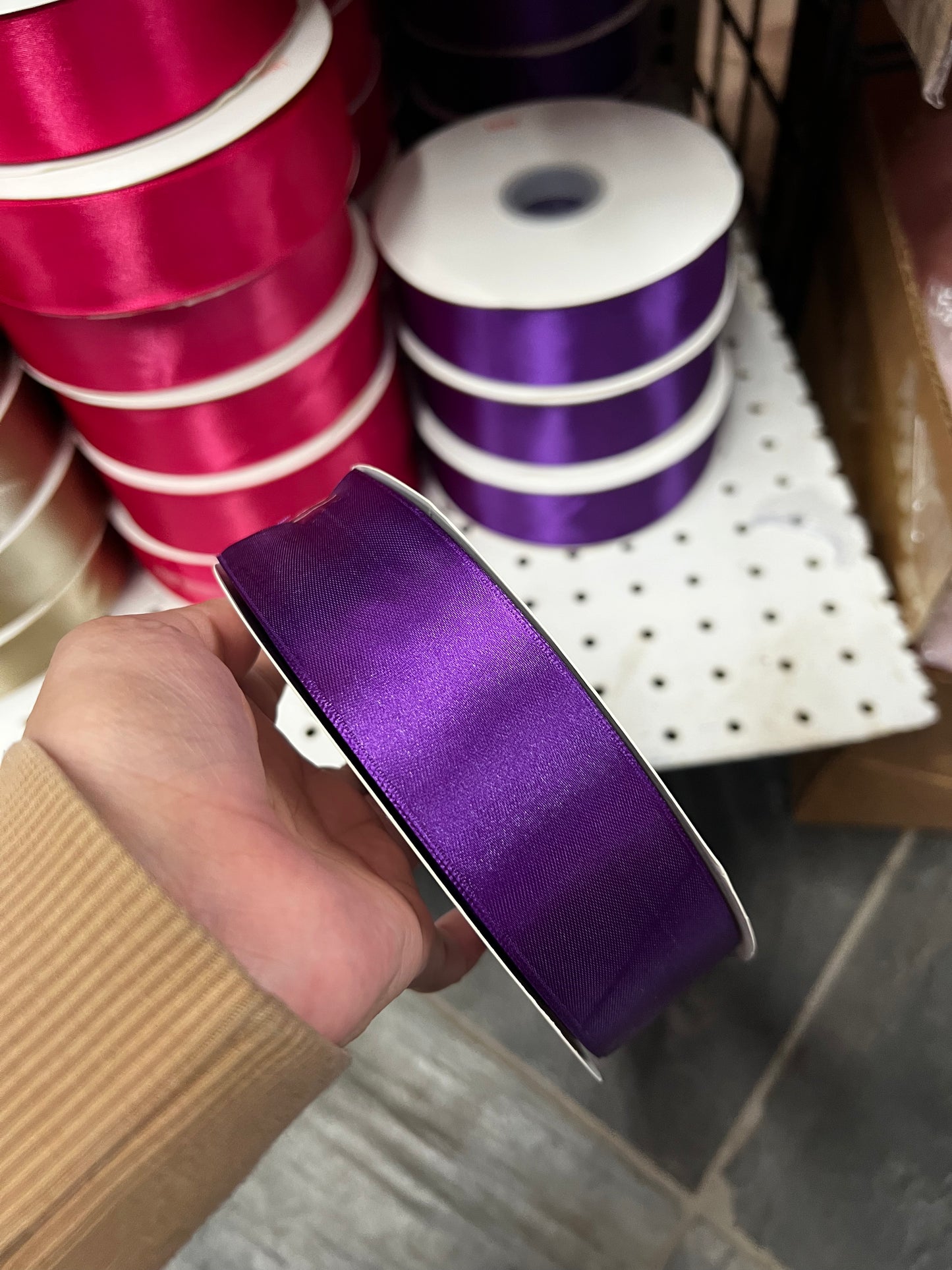Satin Ribbon 100 Yards, Single Face