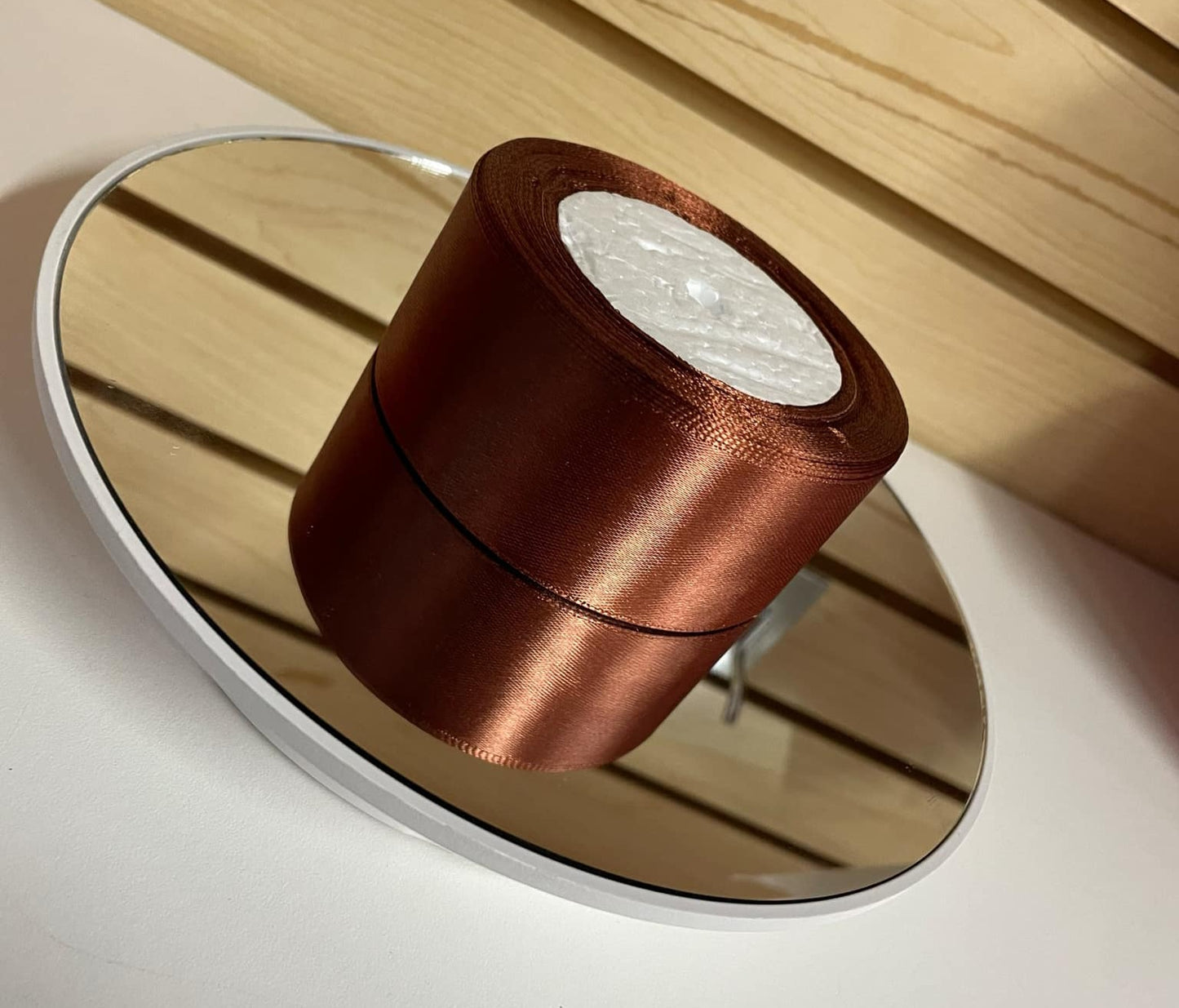 25 Yards Satin Ribbon, Single Face 1 1/2 inch