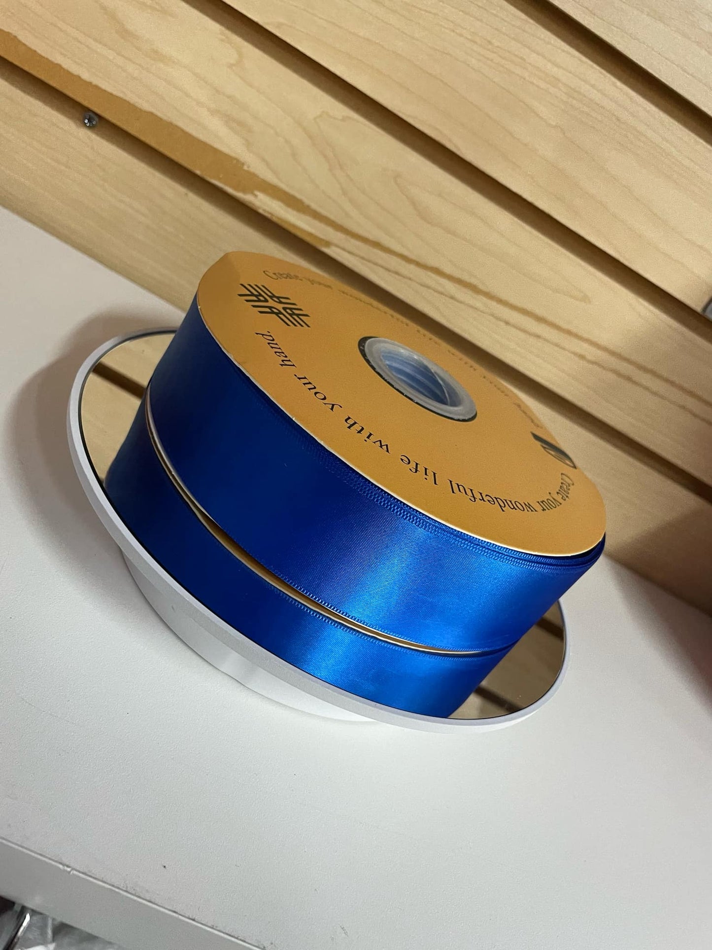 Satin Ribbon 100 Yards, Single Face