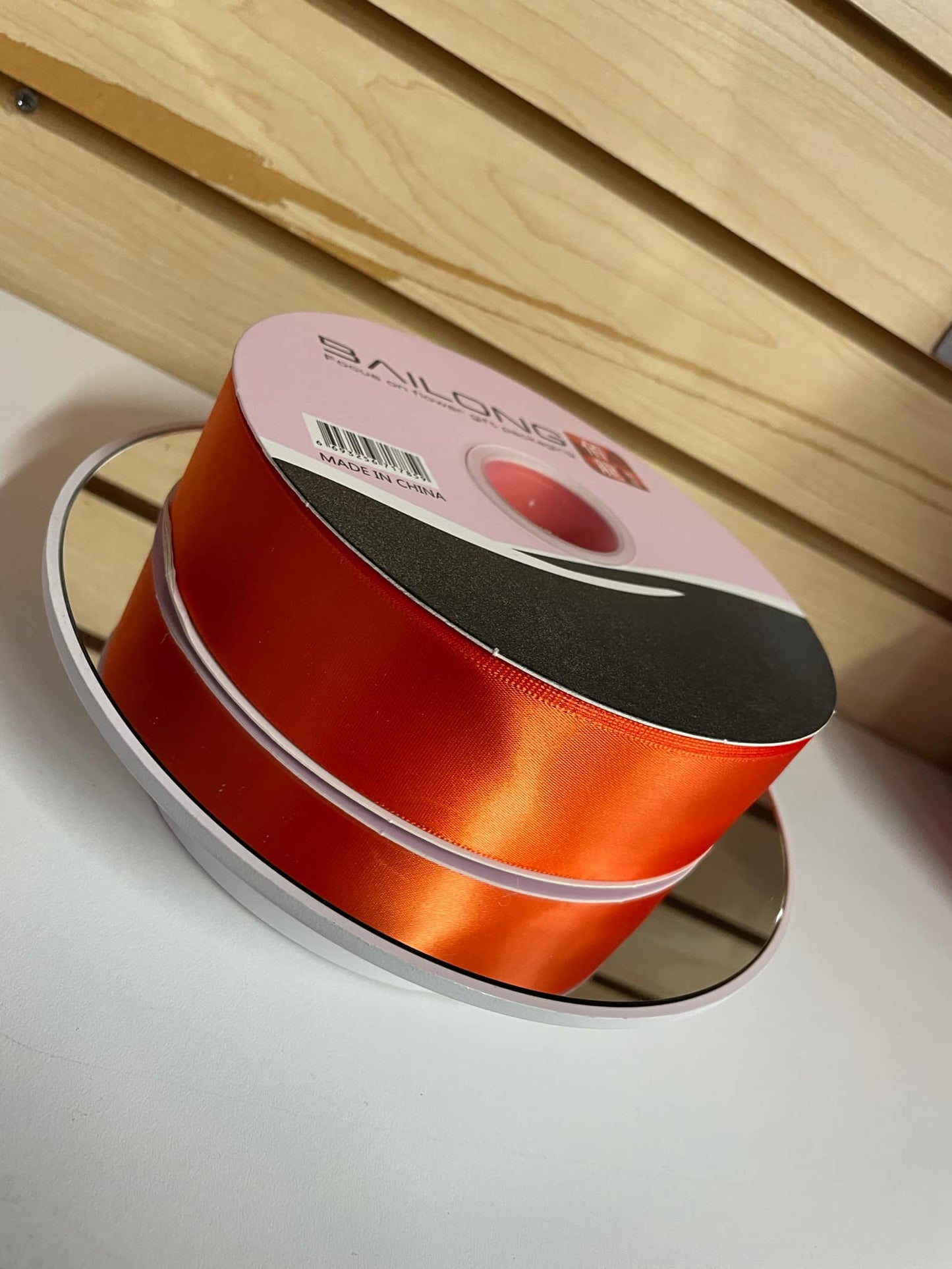 Satin Ribbon 100 Yards, Single Face
