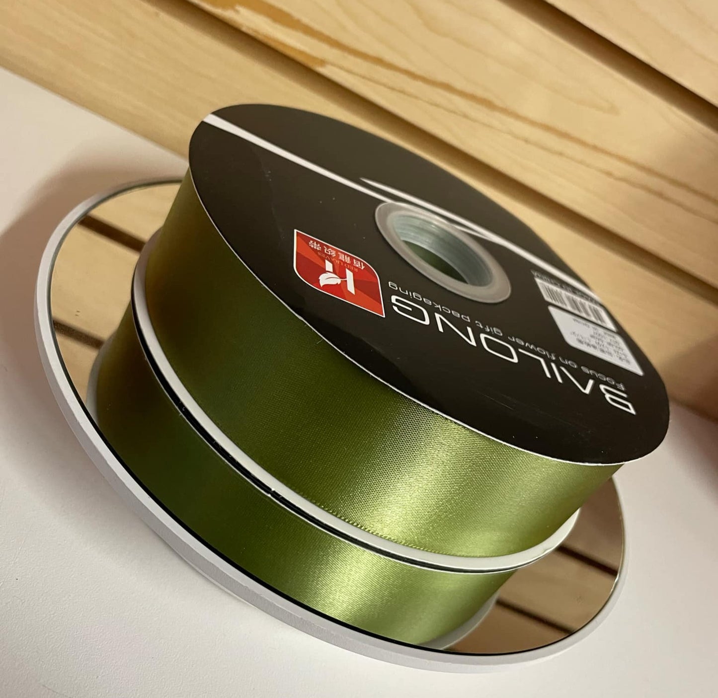 Satin Ribbon 100 Yards, Single Face