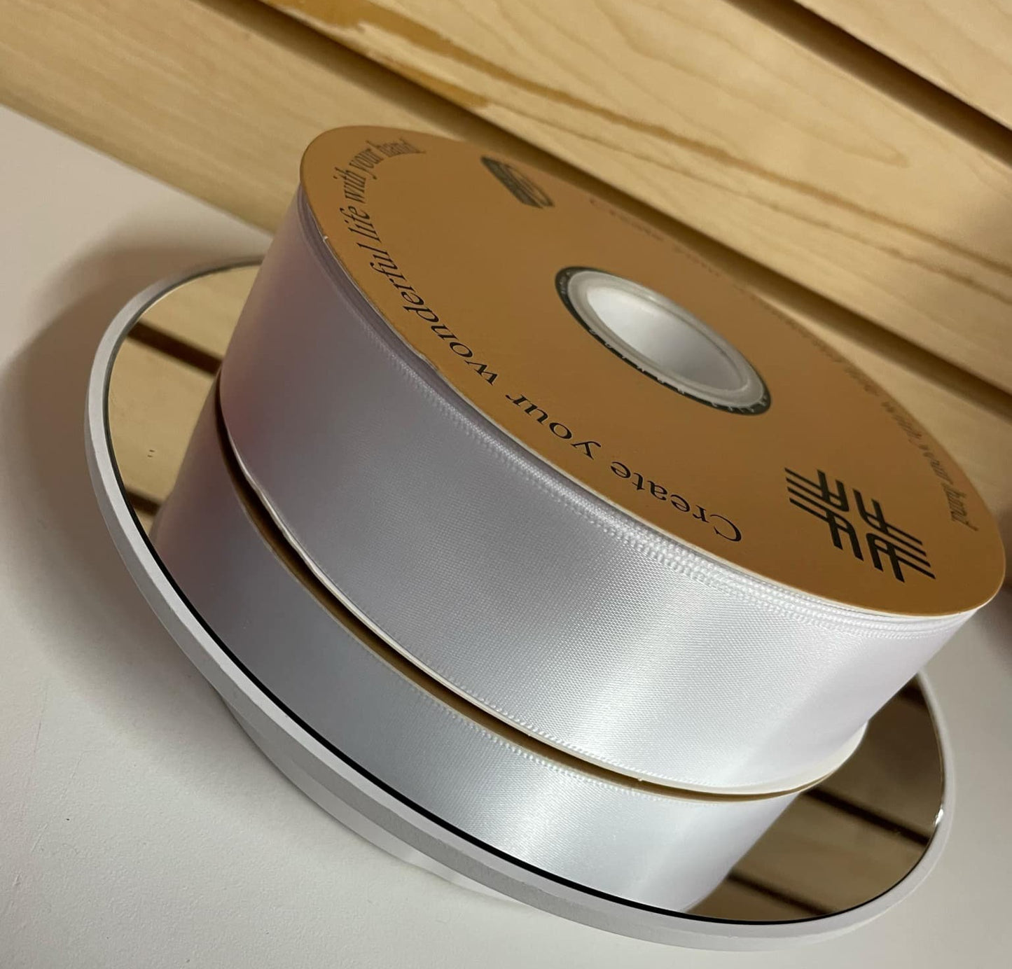 Satin Ribbon 100 Yards, Single Face
