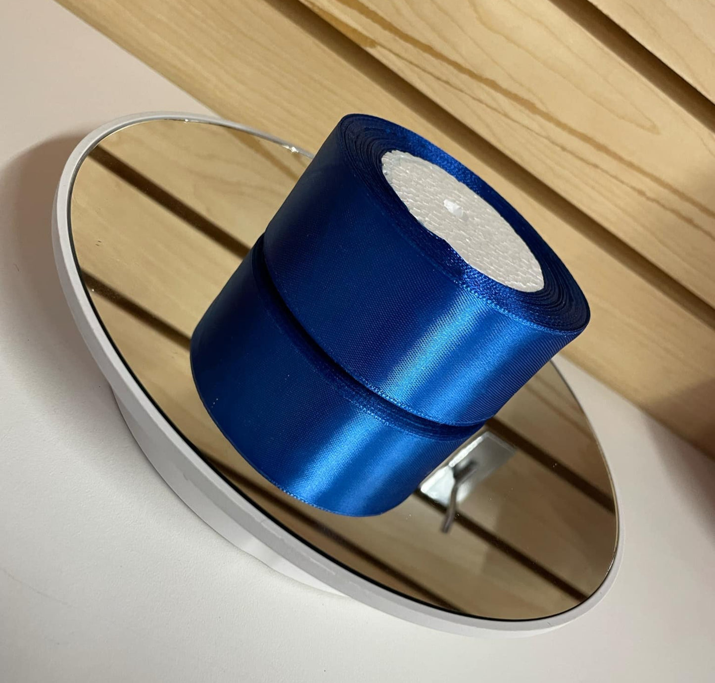 25 Yards Satin Ribbon, Single Face 1 1/2 inch