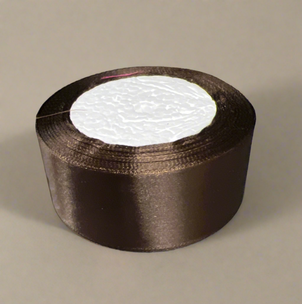 25 Yards Satin Ribbon, Single Face 1 1/2 inch