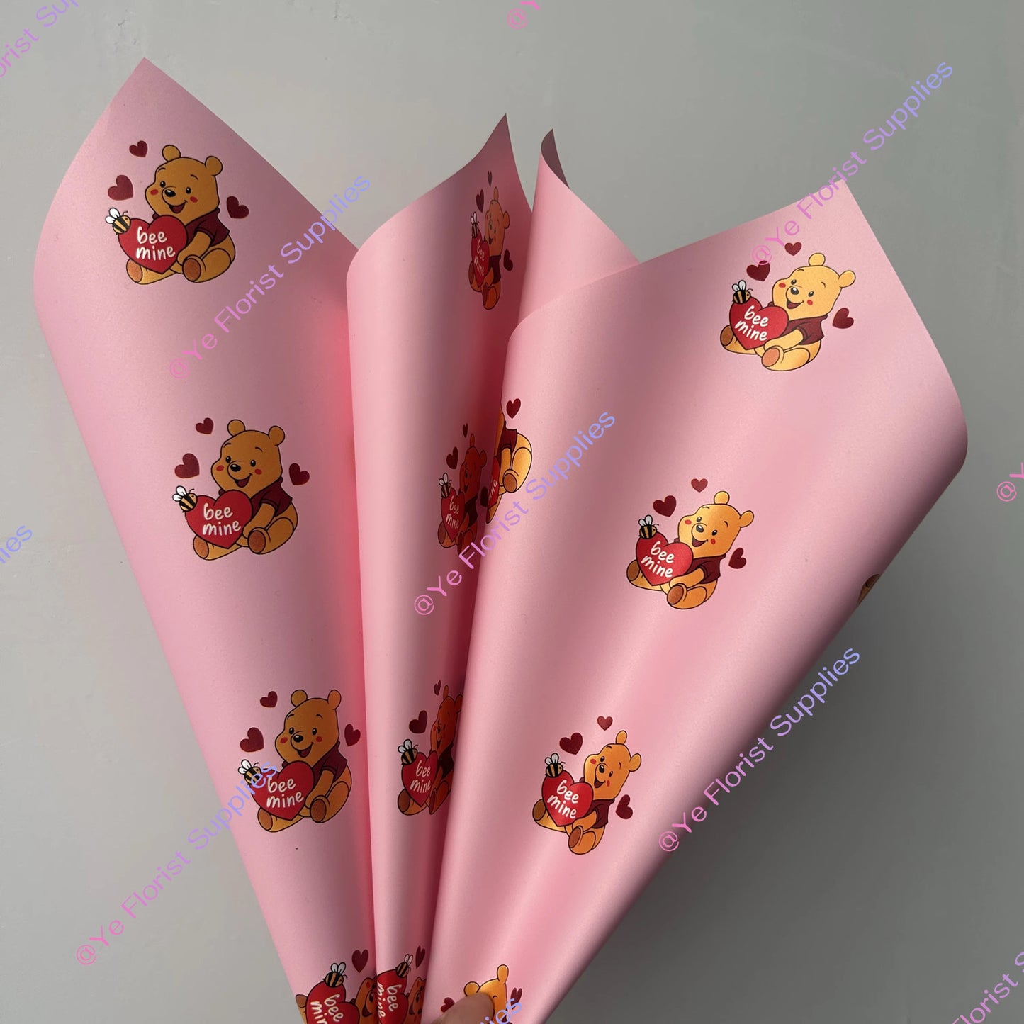 Pooh wrapping paper