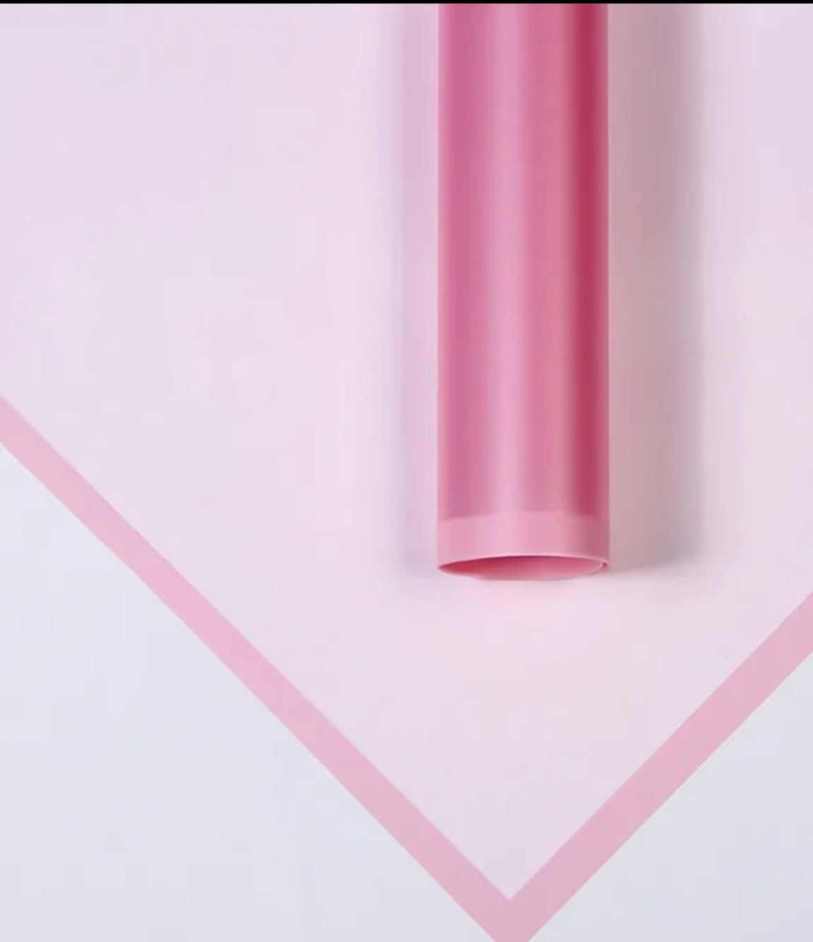 Solid Translucent With Matte Border Wrapping Paper