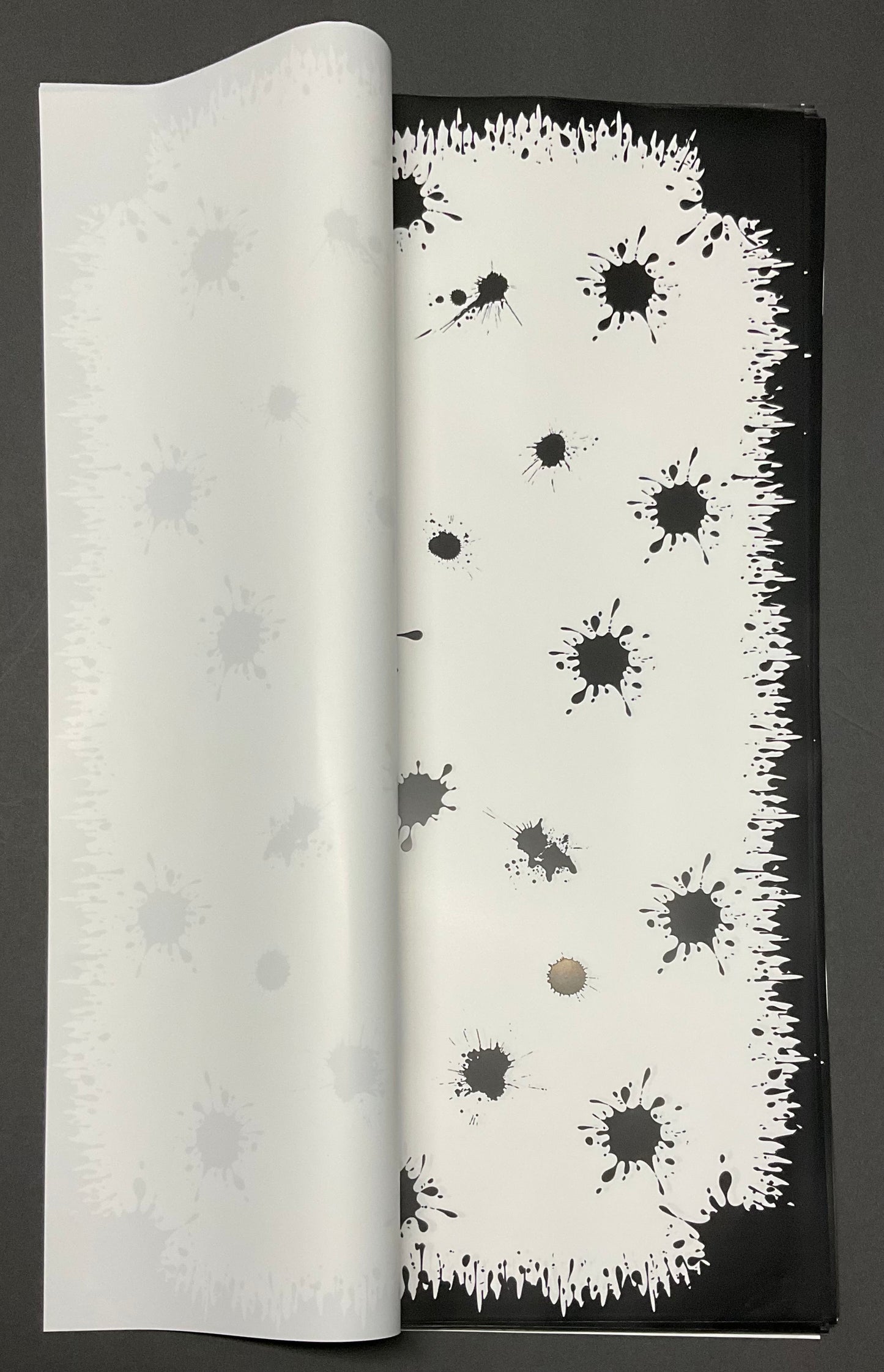 Blood Splatter Wrapping Paper