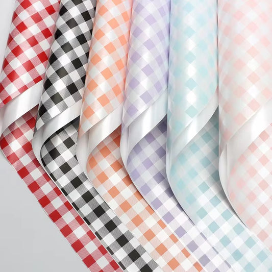 Gingham Plaid Wrapping Paper