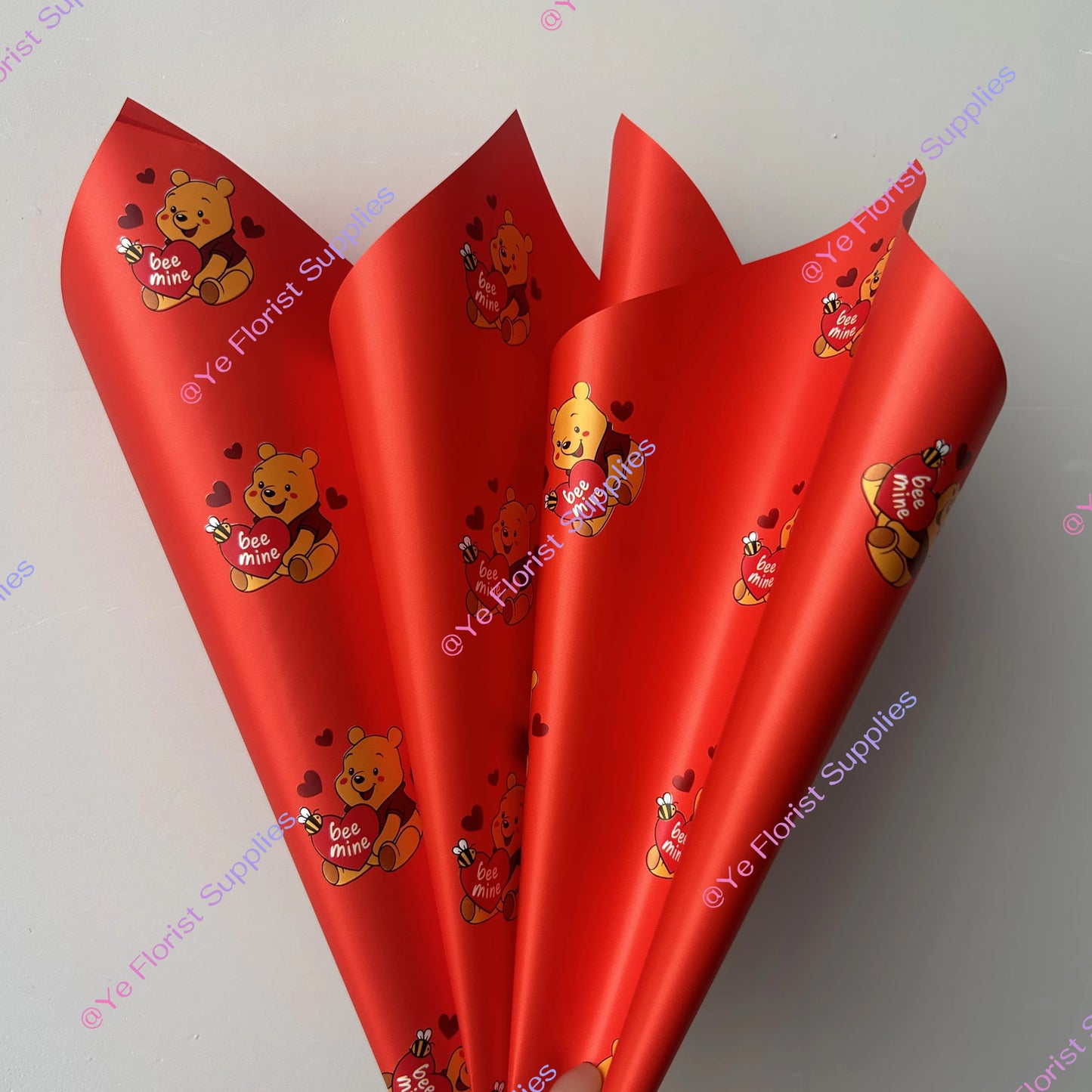 Pooh wrapping paper