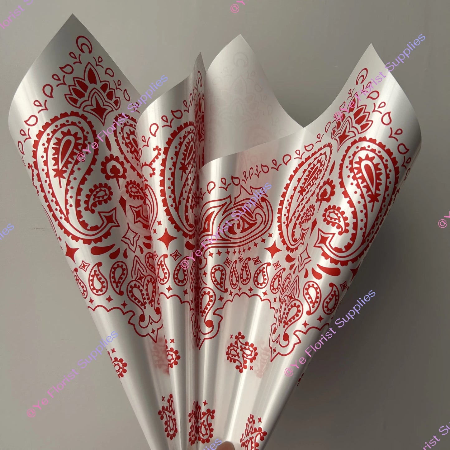 Bandana print wrapping paper