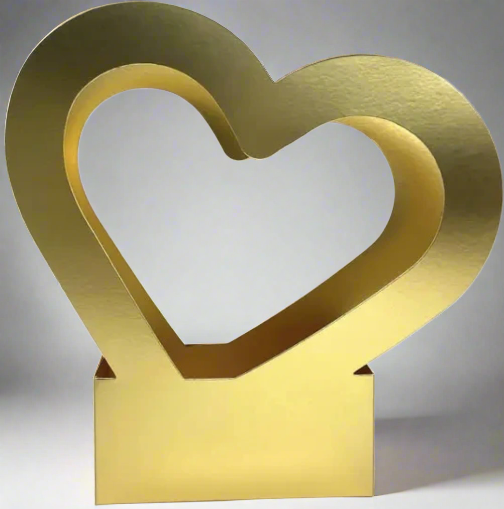 Heart Shape Handle Flower Box