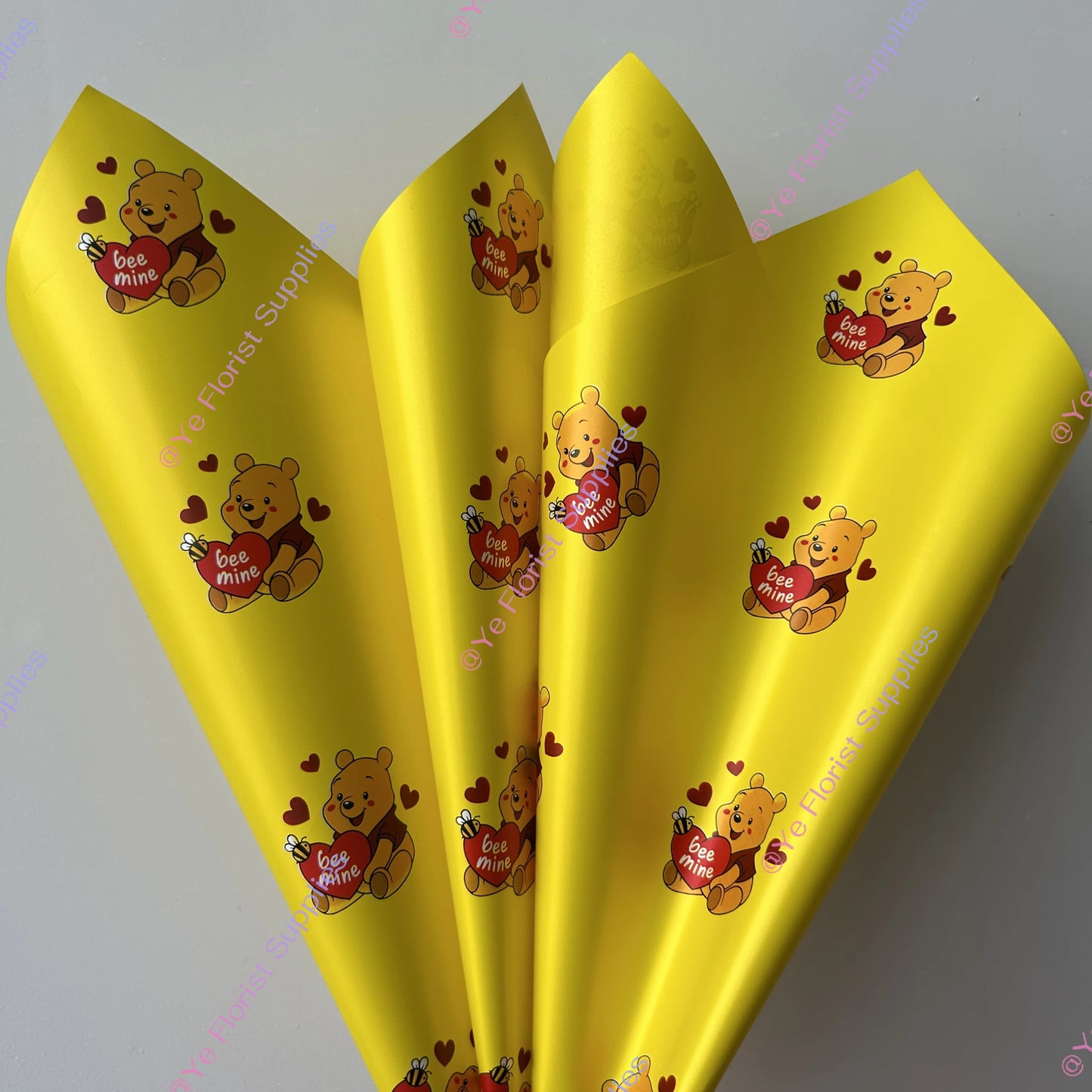 Pooh wrapping paper