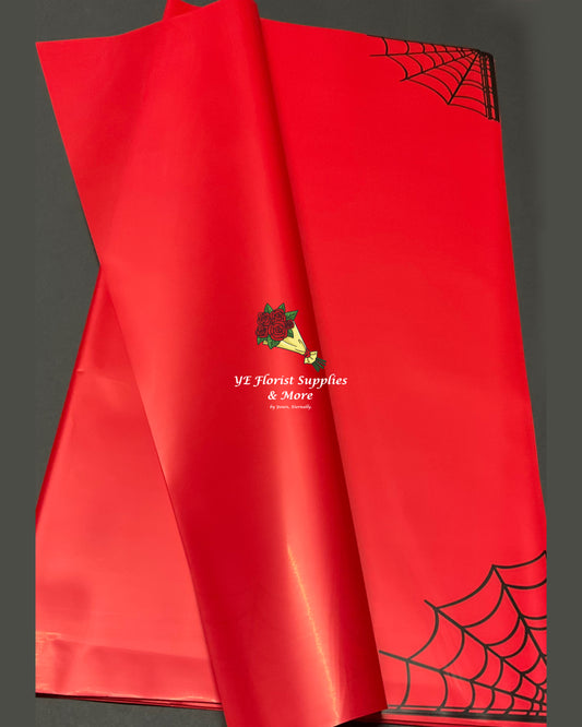 Spider Web Wrapping Paper