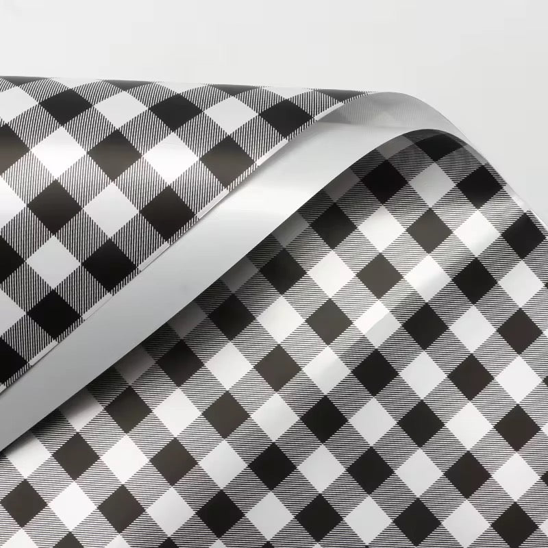 Gingham Plaid Wrapping Paper