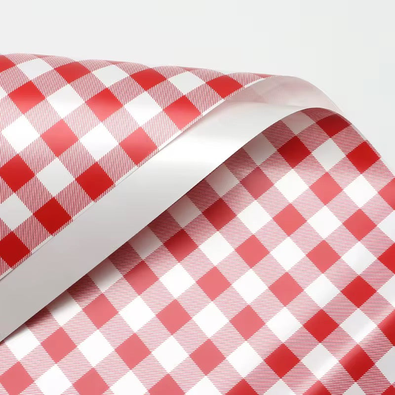 Gingham Plaid Wrapping Paper