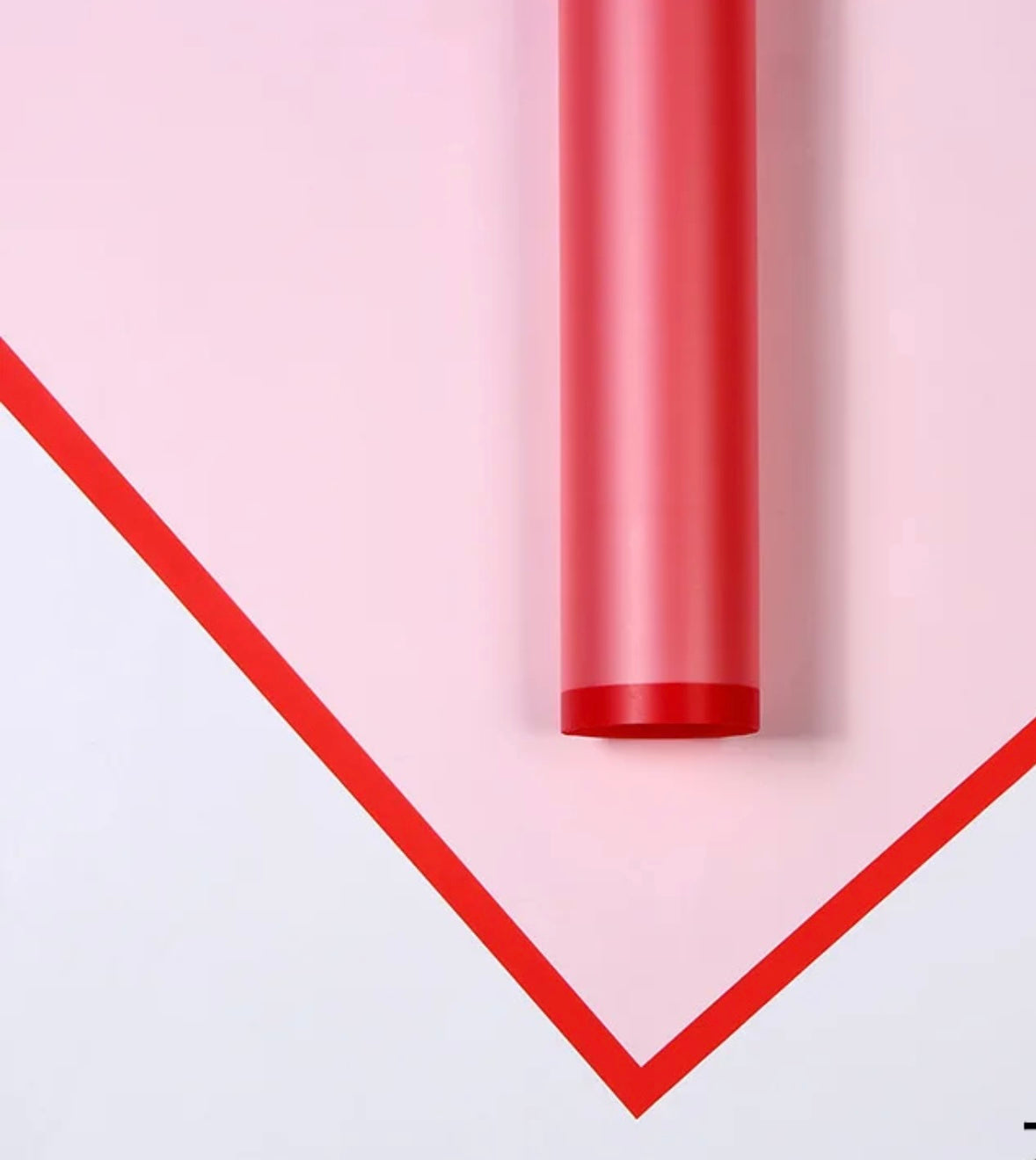 Solid Translucent With Matte Border Wrapping Paper