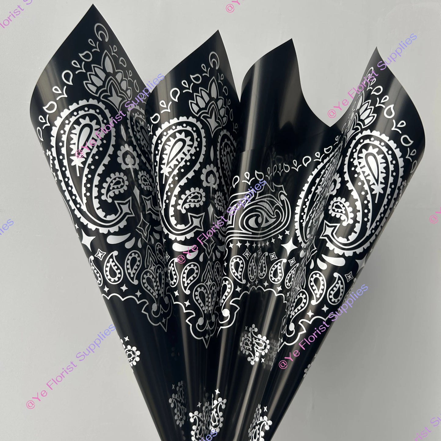 Bandana print wrapping paper