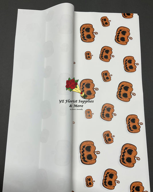 Jack-o’-lantern Wrapping Paper
