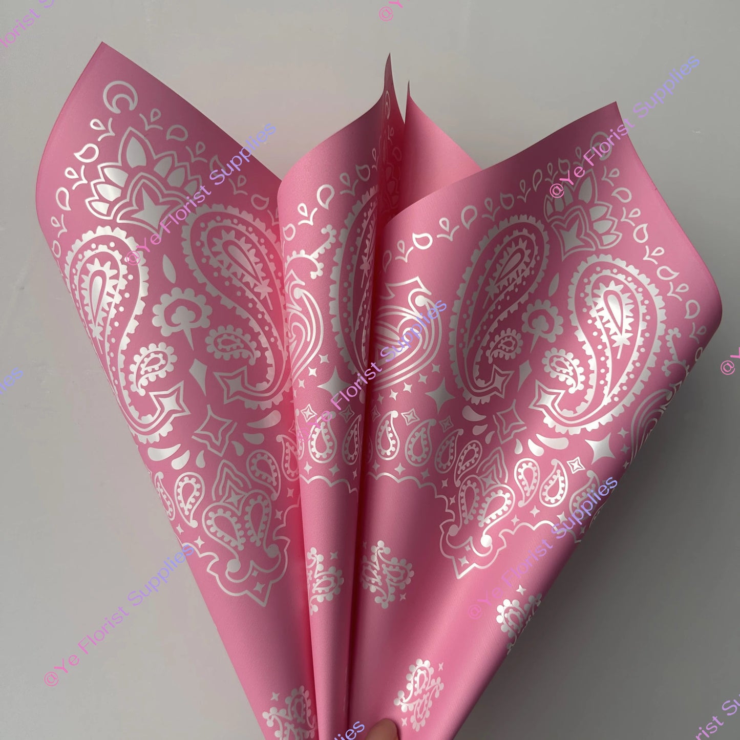 Bandana print wrapping paper