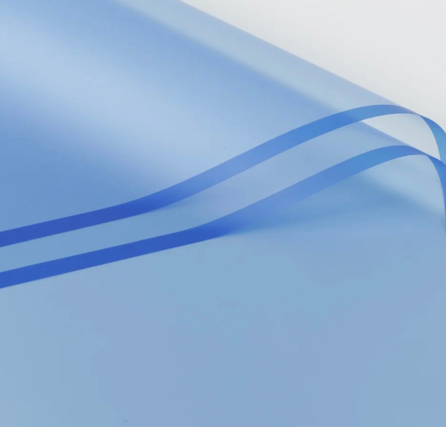 Solid Translucent With Matte Border Wrapping Paper