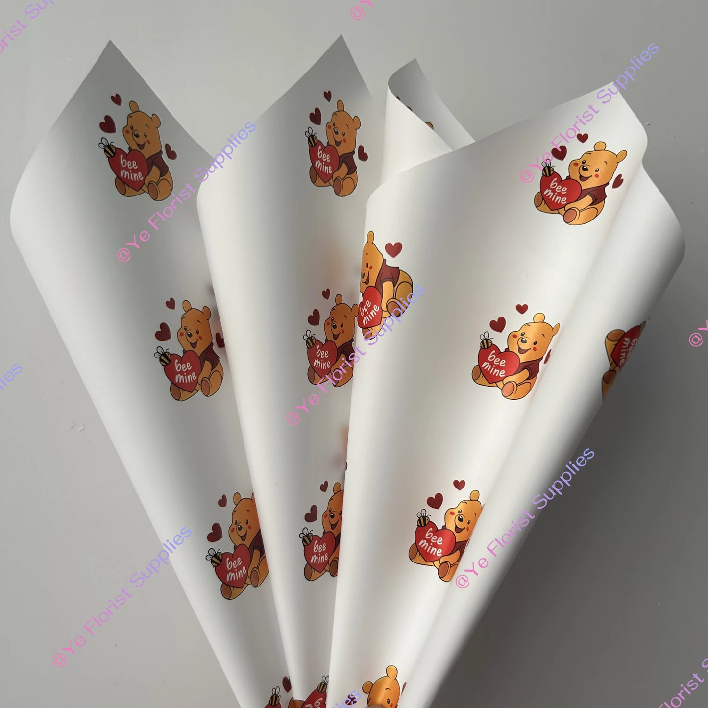 Pooh wrapping paper