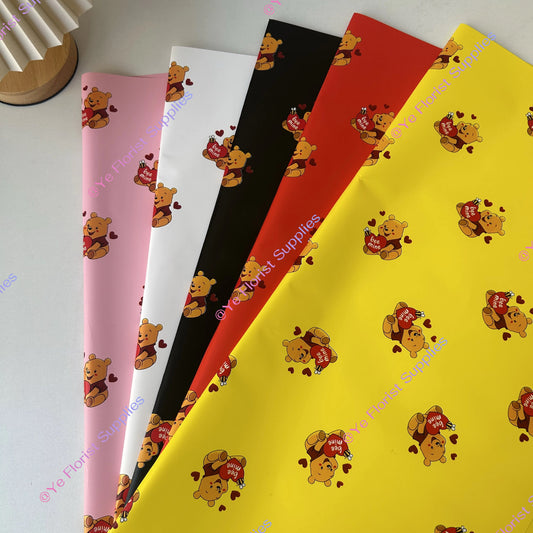 Pooh wrapping paper