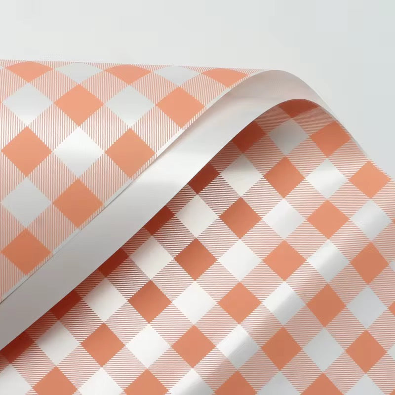 Gingham Plaid Wrapping Paper