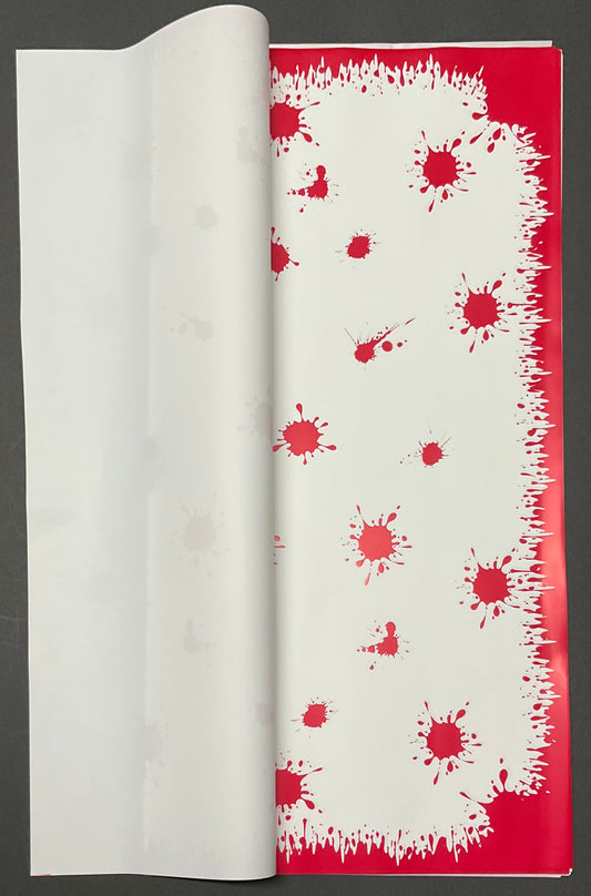 Blood Splatter Wrapping Paper