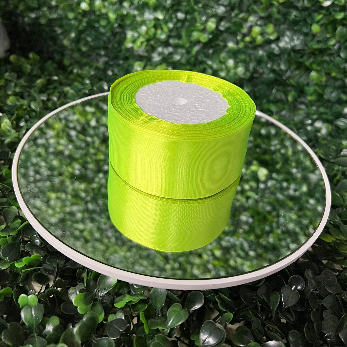 25 Yards Satin Ribbon, Single Face 1 1/2 inch